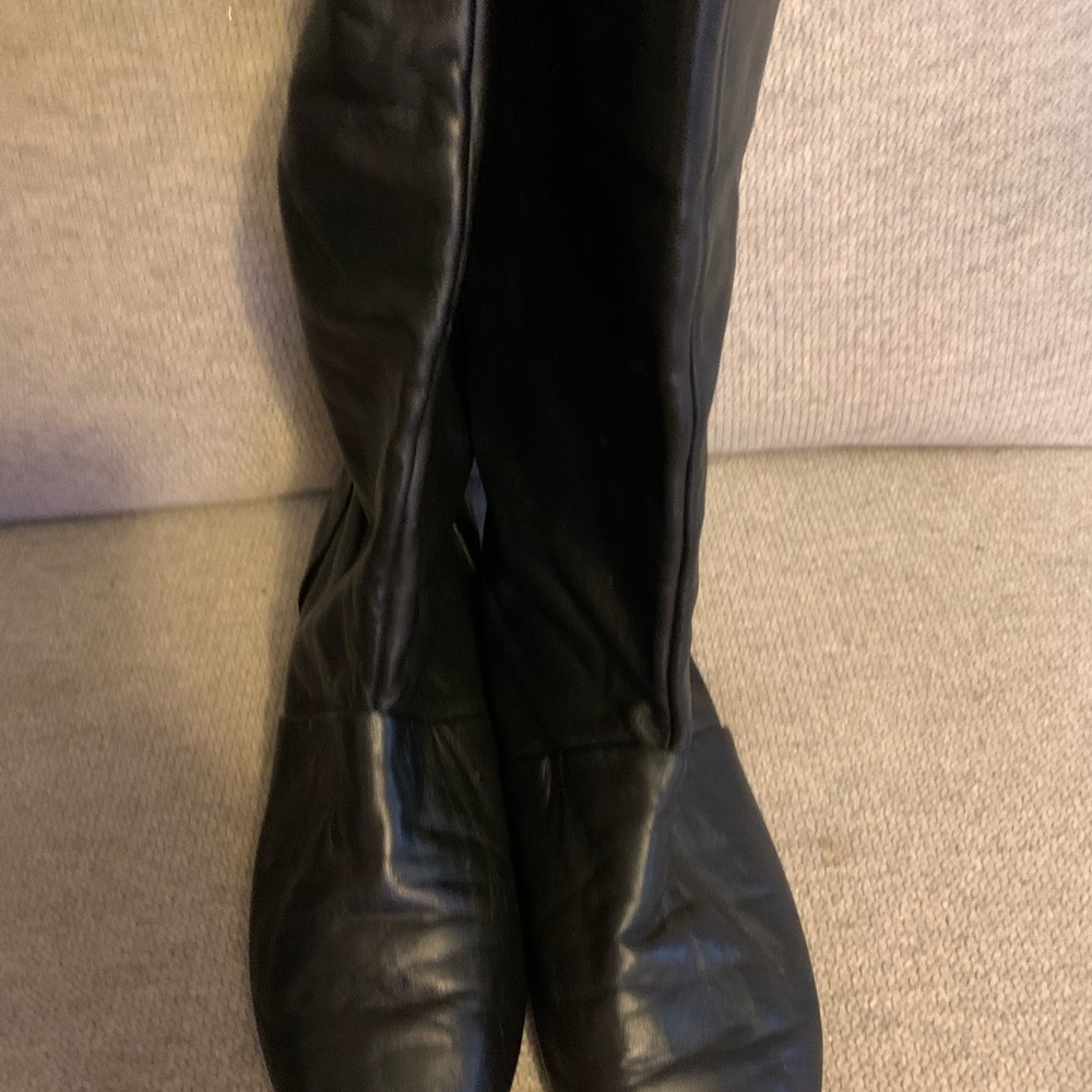 Black Leather Boots
